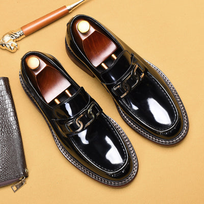 Mocasines Ejecutivos con Hebilla Horsebit Estilo Británico - Image 3