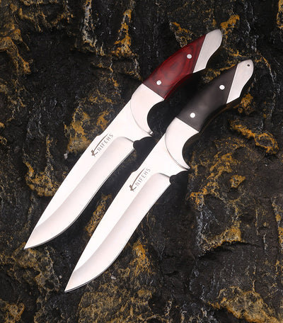 Cuchillo de Supervivencia Outdoor de Acero Cromado de Alta Dureza 9" - Image 9