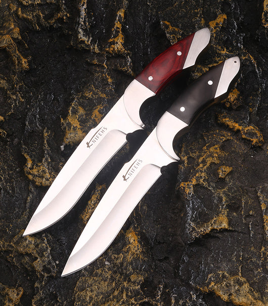 Cuchillo de Supervivencia Outdoor de Acero Cromado de Alta Dureza 9" - Image 9