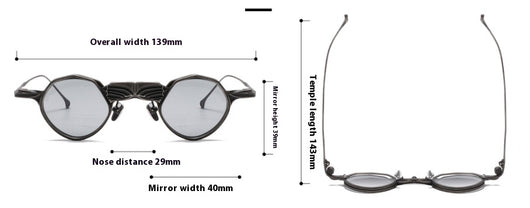 Gafas de Sol Redondas Retro Doble Capa - Diseño Único y Divertido - Image 13