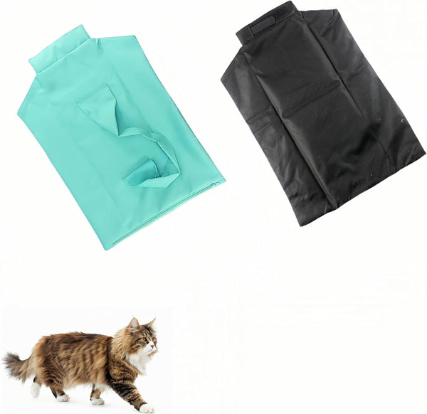 Bolsa Transportadora de Gatos Plegable - Diseño Suave para Corte de Uñas