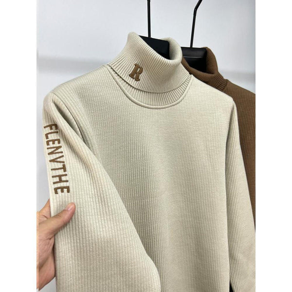 Polera Térmica Slim Fit Forrada en Fleece para Hombre - Image 5