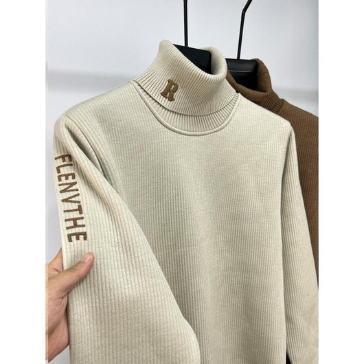 Polera Térmica Slim Fit Forrada en Fleece para Hombre - Image 5