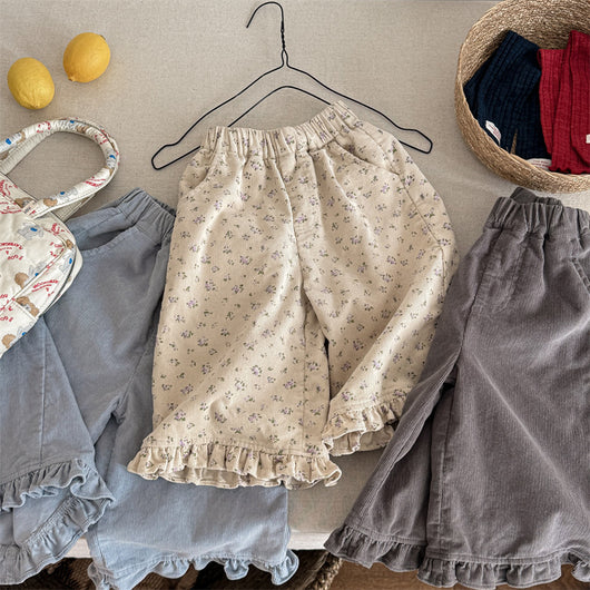 Pantalones de Pana Casual para Niñas - Comodidad y Estilo - Image 28