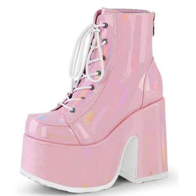 Botas Platform Gothic de Talla Grande para Mujer - Estilo Alternativo - Image 20