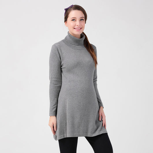 Suéter de Cuello Alto Tejido para Invierno - Image 10