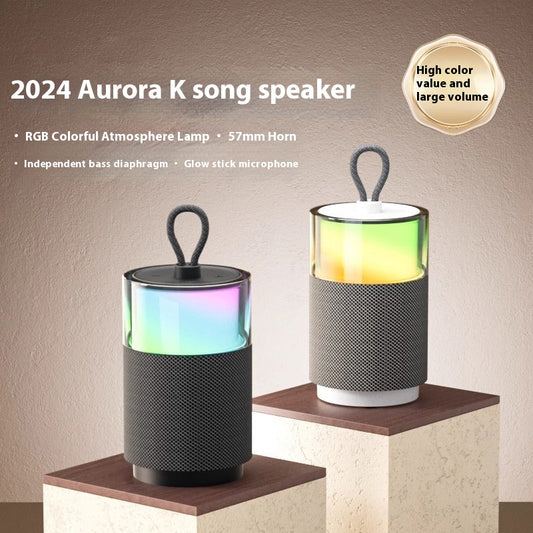 Parlante Bluetooth Portátil Mini con Luz LED y Subwoofer Potente - Image 2