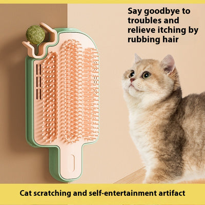 Juguete Interactivo para Gatos con Pelota de Menta Refrescante