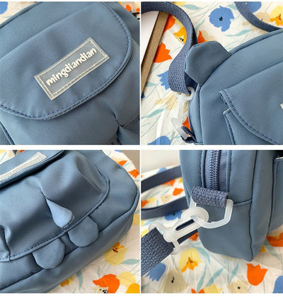 Bolsa Mensajera Osito Kawaii - Diseño Tierno para Estudiantes - Image 23