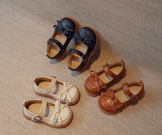 Zapatos Escolares de Cuero para Niños con Velcro y Suela Antideslizante - Image 24