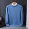 Suéter Holgado para Hombre Cuello Redondo Tejido Base Oversized