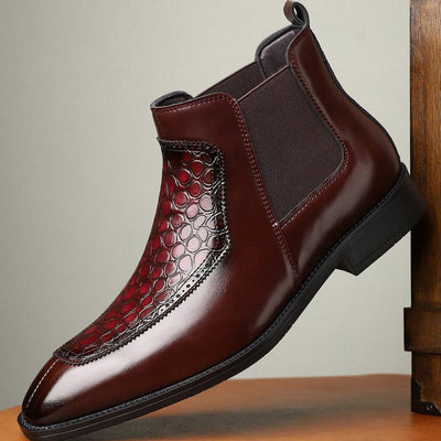 Botas Martin Ejecutivas de Caña Media - Punta Afilada y Versátil para Hombre - Image 14