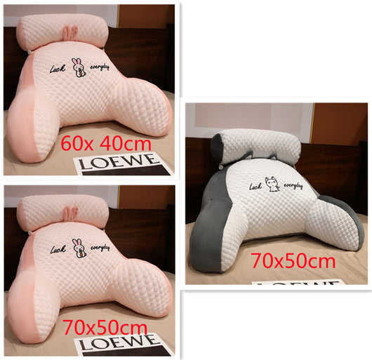 Cojín de Apoyo Lumbar Triangular - Almohada de Lectura y Respaldo para Sofá, Cama y Oficina - Image 33