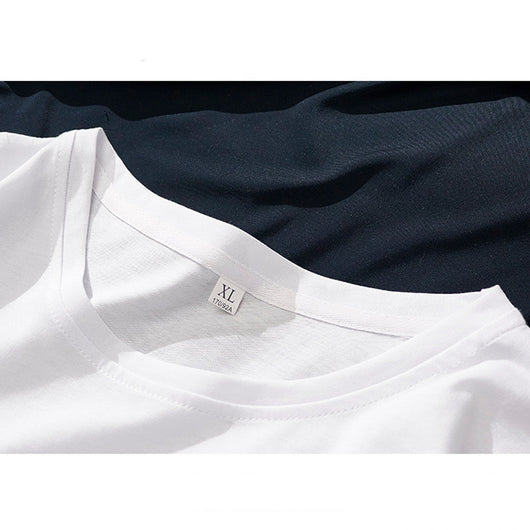 Camiseta Holgada Coreana de Pareja Talla Grande Versátil - Image 13