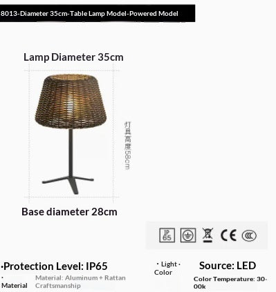 Lámpara de Piso LED Inteligente para Jardín y Terraza Impermeable - Image 10