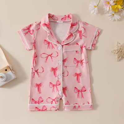 Jumpsuit Infantil Estampado con Moño Personalizado para Niñas - Image 13