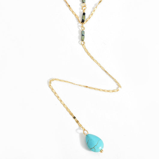 Collar Bohemio Multicapa Largo para Mujer - Image 6