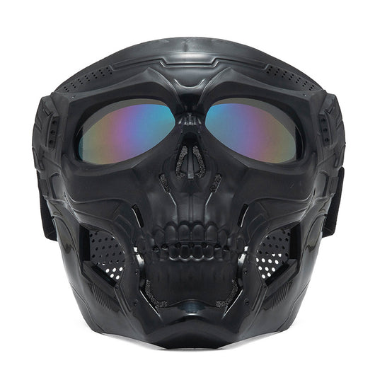 Gafas de Motociclismo Antiaire con Diseño Calavera Unisex - Image 3
