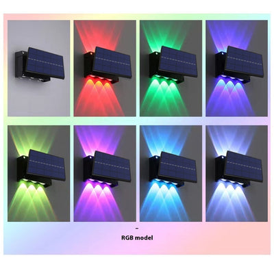 Lámpara Solar de Pared para Jardín y Decoración Exterior - Image 23