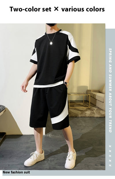 Conjunto Casual de Playera Manga Corta para Hombre - Comodidad Perfecta - Image 15