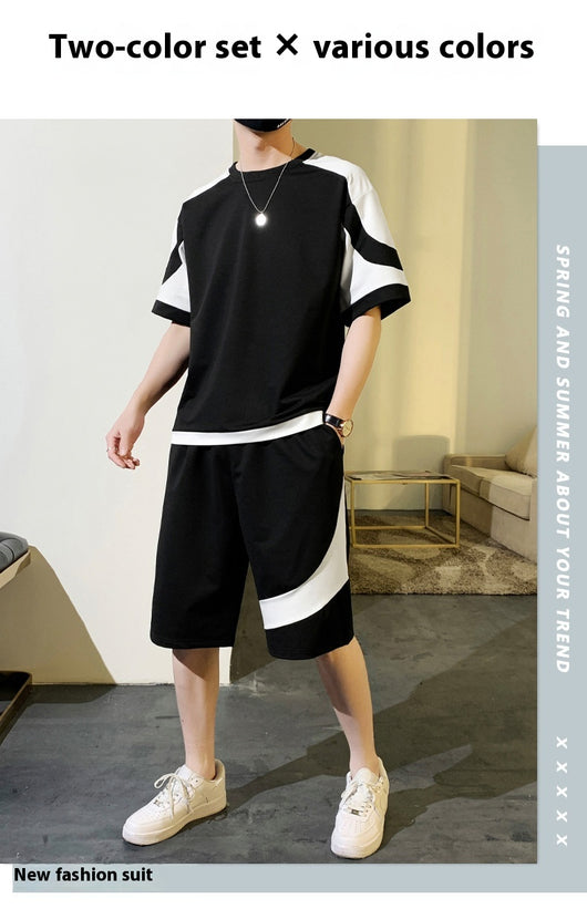 Conjunto Casual de Playera Manga Corta para Hombre - Comodidad Perfecta - Image 15