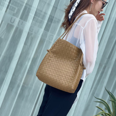 Bolso Tejido de Cuero Genuino para Mujer - Bandolera Elegante - Image 19