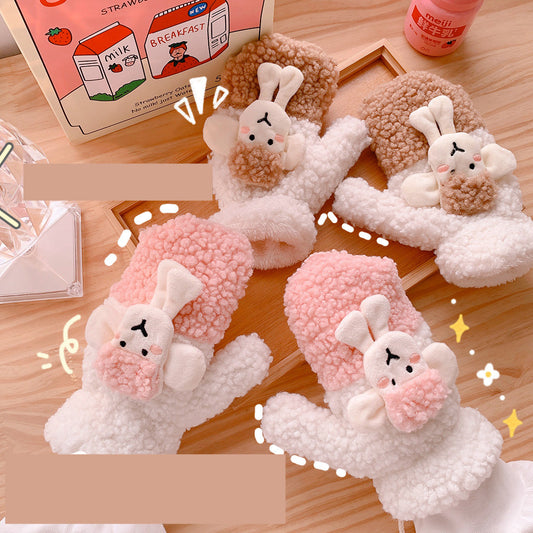 Guantes de Algodón Grueso con Diseño Infantil Adorable