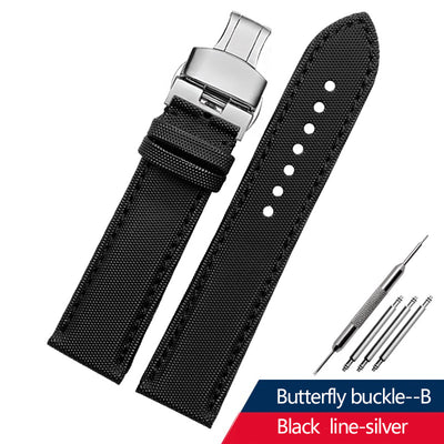 Correa de Reloj Nylon Canvas Tiansuo Haixing para Hombre - Image 23