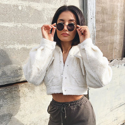 Chamarra Plush para Mujer - Image 9
