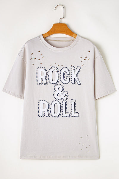Playera Desgarrada Fresca de Manga Corta - Estilo Verano - Image 11