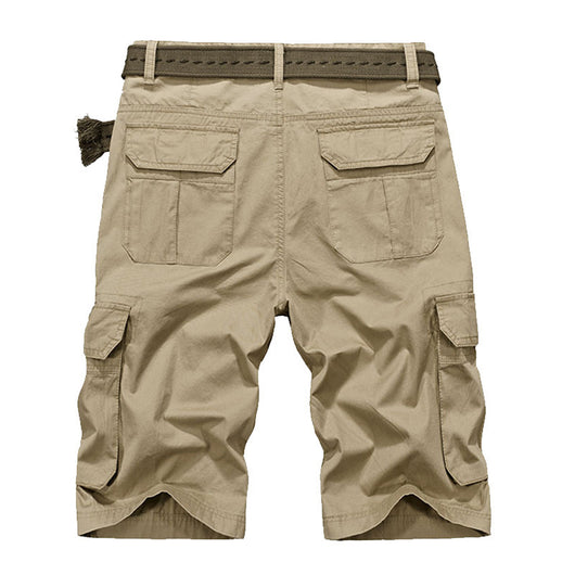 Pantalones Cargo Cortos Holgados Multibolsillo para Hombre Talla Grande - Image 8