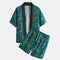 Conjunto Playero Casual para Hombre - Camisa y Pantalón de Verano