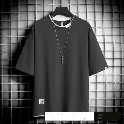 Camiseta Suelta Estilo Hong Kong para Hombre - Image 18