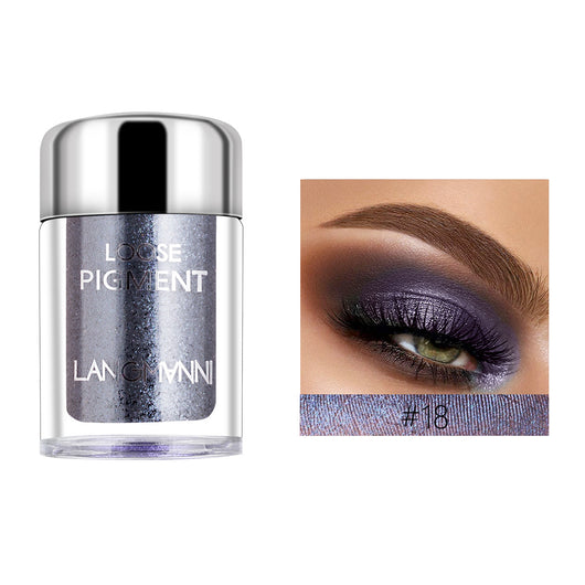Sombra de Ojos Perlada Diamante con Brillo Polarizado Efecto Sirena - Image 25