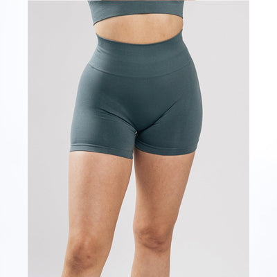 Shorts Deportivos Levanta Glúteos de Cintura Alta con Compresión Elástica - Image 10