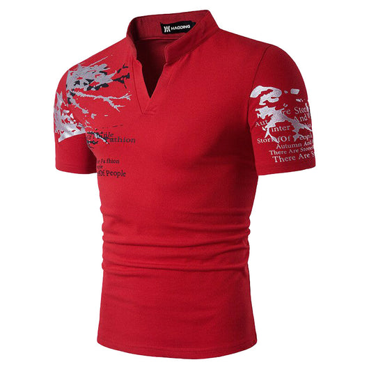 Camisa de Manga Corta con Estampado Digital para Hombre - Image 9