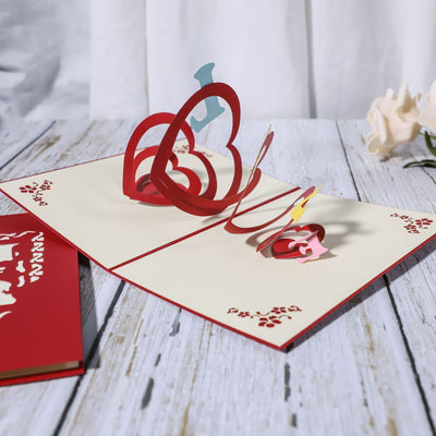Tarjetas de Invitación 3D Grabadas Láser para Bodas, Aniversarios y San Valentín - Image 10