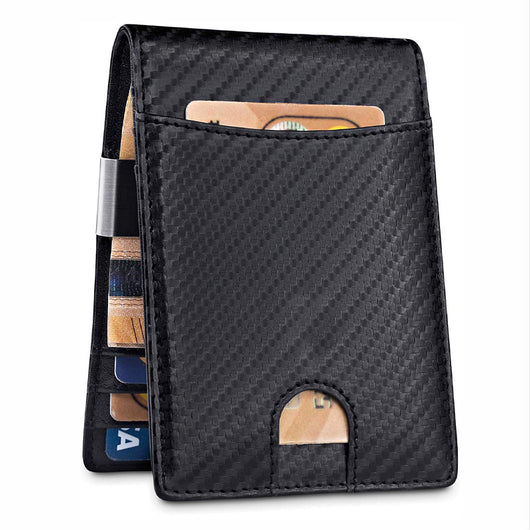 Cartera RFID para Hombre en Cuero Genuino - Protección Contra Robo de Datos - Image 8