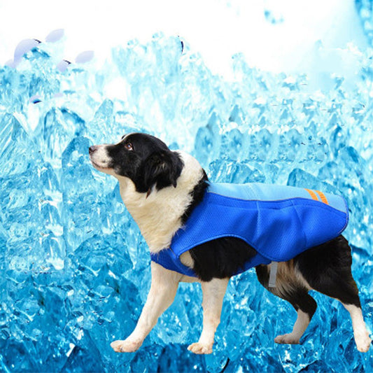 Chaleco Refrigerante para Perros - Protección Solar y Control de Temperatura