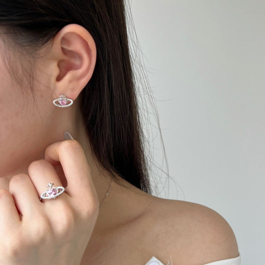 Anillo de Plata 925 Corazón Fresa con Alas y Resina para Mujer - Image 18