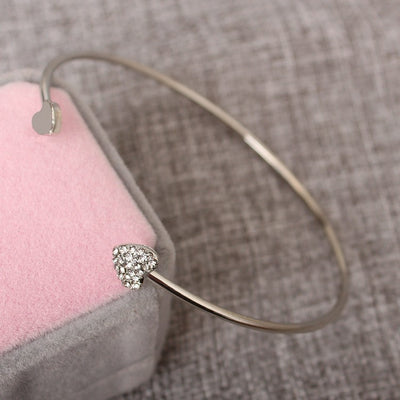 Pulsera Corazón Abierto Diamantes Completos - Joya de Amor - Image 10