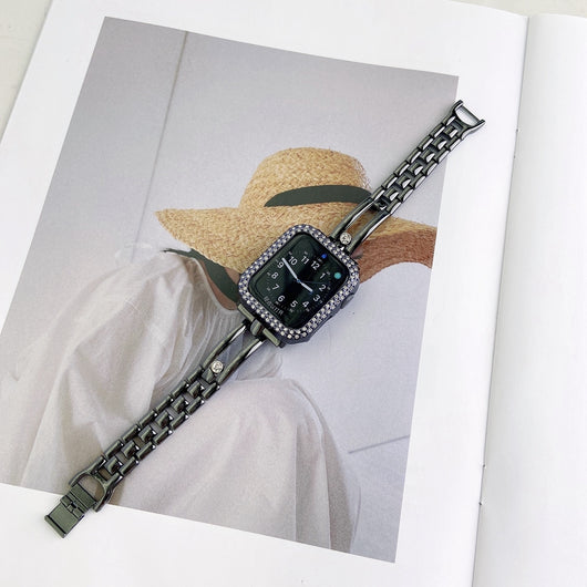 Reloj Redondo con Correa de Acero y Diamantes - Calidad Premium - Image 8