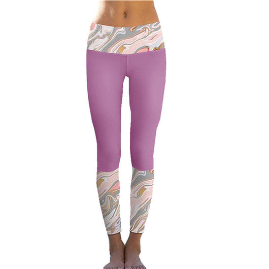 Mallas Deportivas Estampadas de Cintura Alta con Tecnología Stretch para Mujer - Image 6