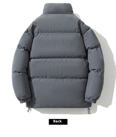 Chamarra Acolchada de Invierno para Hombre con Cuello Alto - Image 13