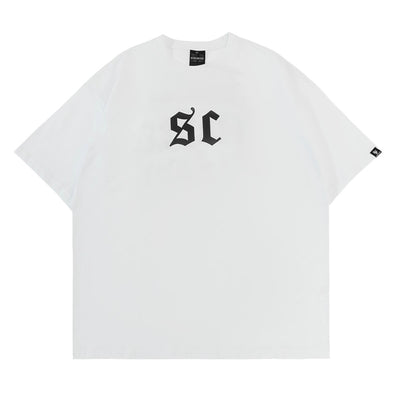Camiseta Estampada con Letras Estilo Urbano Americano para Hombre - Image 6