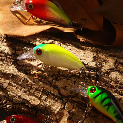 Señuelo de Pesca Flotante 4G Rock Little Fat Man - Cebo Biónico para Pesca Marina