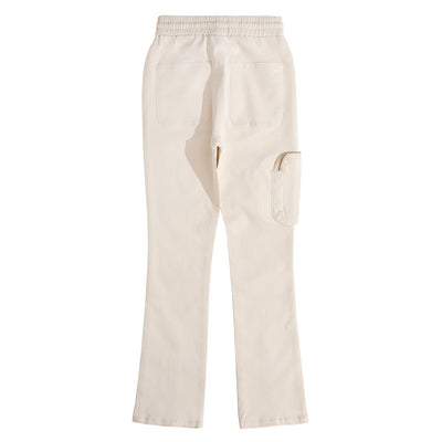 Pantalones Casuales con Cintura Elástica y Cortes Laterales - Estilo Street Trend - Image 3