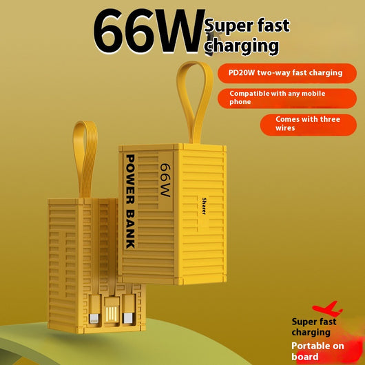 Power Bank 20000 mAh con Carga Súper Rápida 66W y Capacidad Extendida - Image 14