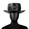 Sombrero Médico Peste Steampunk Cuero Sintético para Mujer - Disfraz Halloween Industrial Adulto
