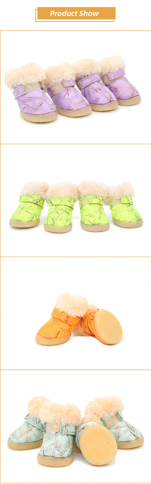 Botitas de Invierno para Cachorros - Algodón Cálido y Cómodo - Image 8